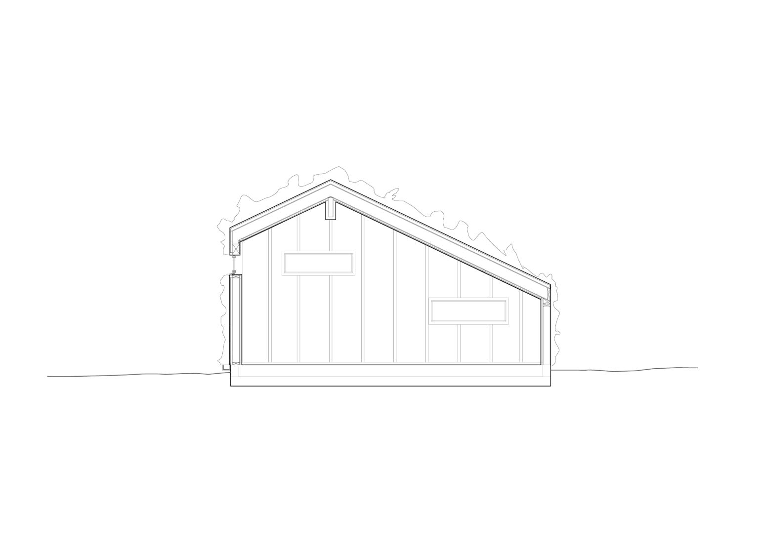 Boathouse Drawing Section 01 01